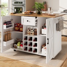 Rolling Kitchen Island on