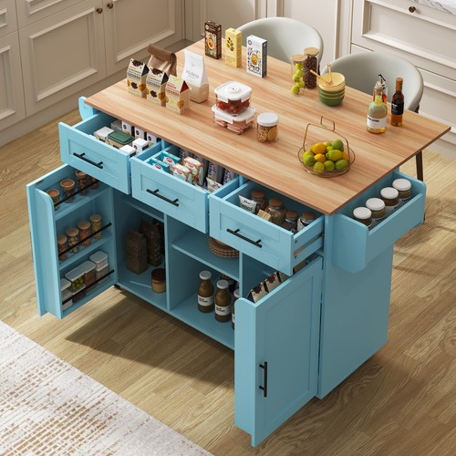 Kitchen island wheels - kitchen, on