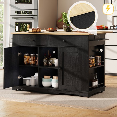 Rolling kitchen island storage - rolling,