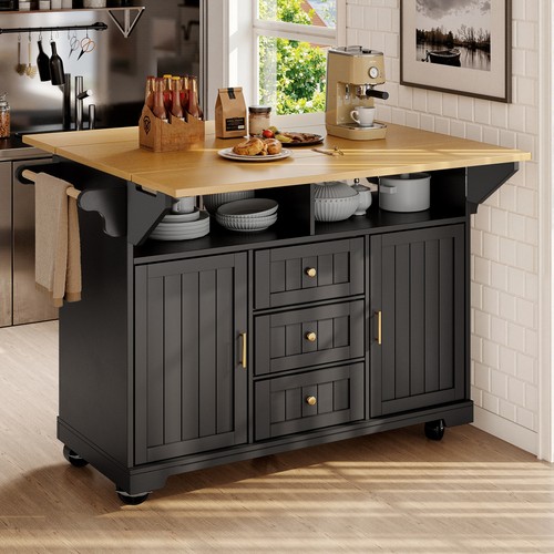 Kitchen island wheels - island, on