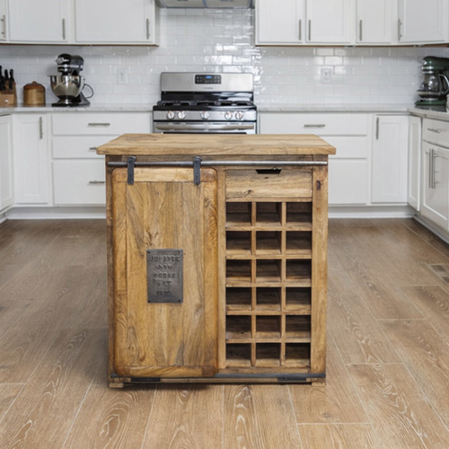 Chunky kitchen island - island, butchers