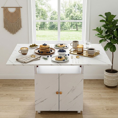 Extendable kitchen island - island, on