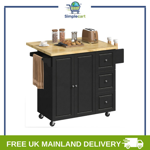 Kitchen island wheels - island, on