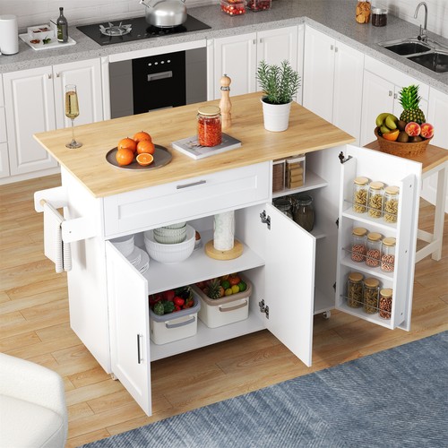 Kitchen island rolling storage - island,