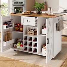 Rolling Kitchen Island on