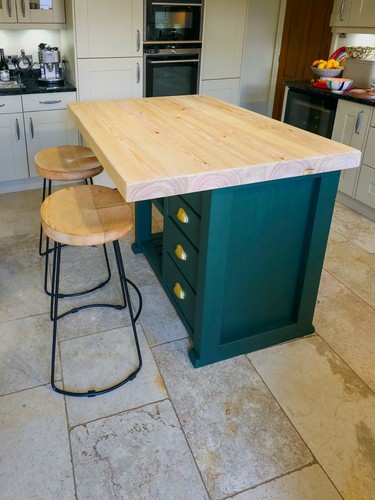 Solid wood farmhouse kitchen - farmhouse,
