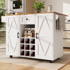 Kitchen Island on Wheels